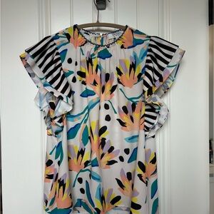 Crosby flower top ladies